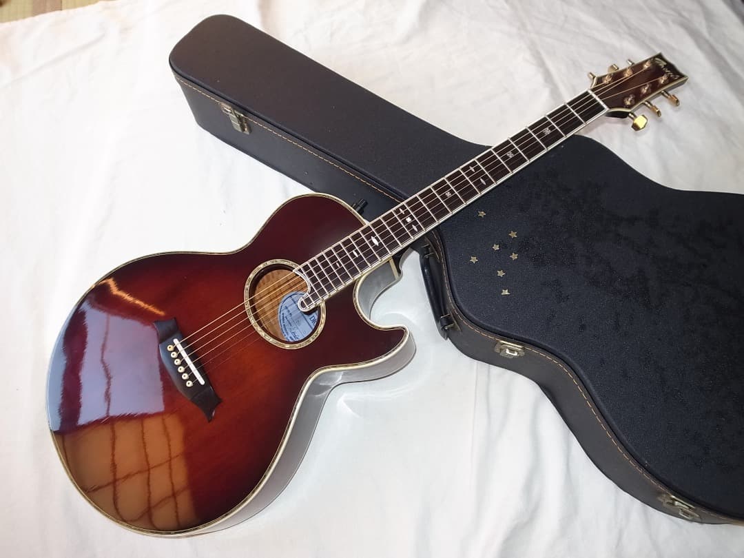 超レア　’83日本製MORRIS Dione DN-80D アーチトップエレアコ