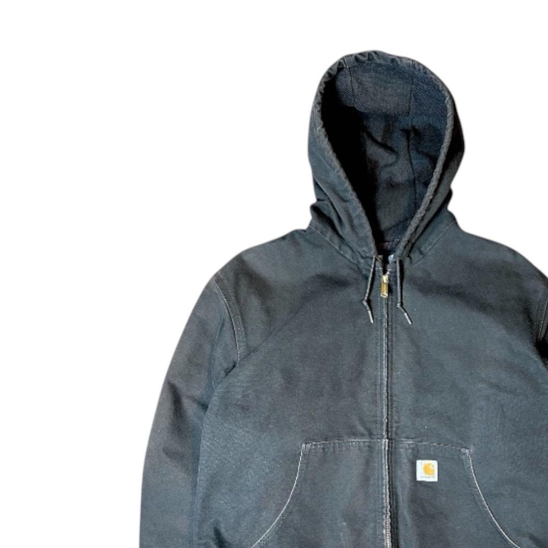 【定番色】Carharttアクティブジャケット J131-Mブラック XL相当