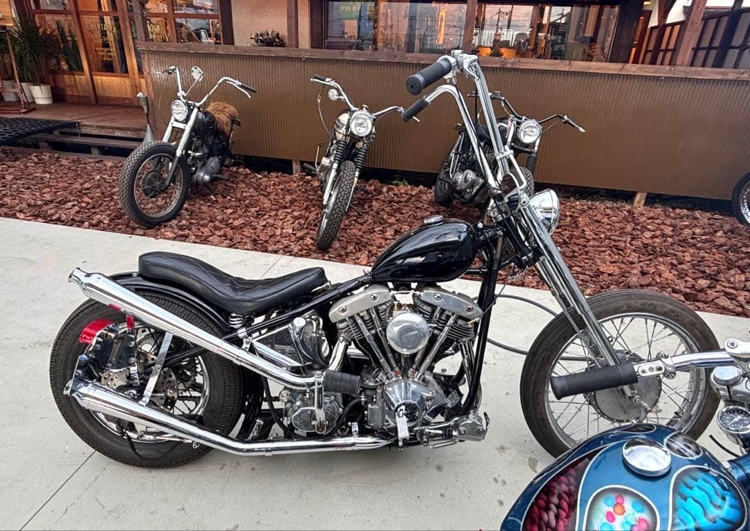 ハーレー　多角オイルタンク