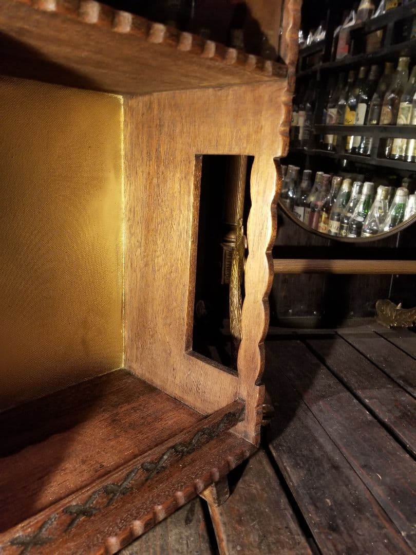 希少　アートモダン　硝子　バーレッグ　　ボビン　デザイン　ディスプレイ　シェフ