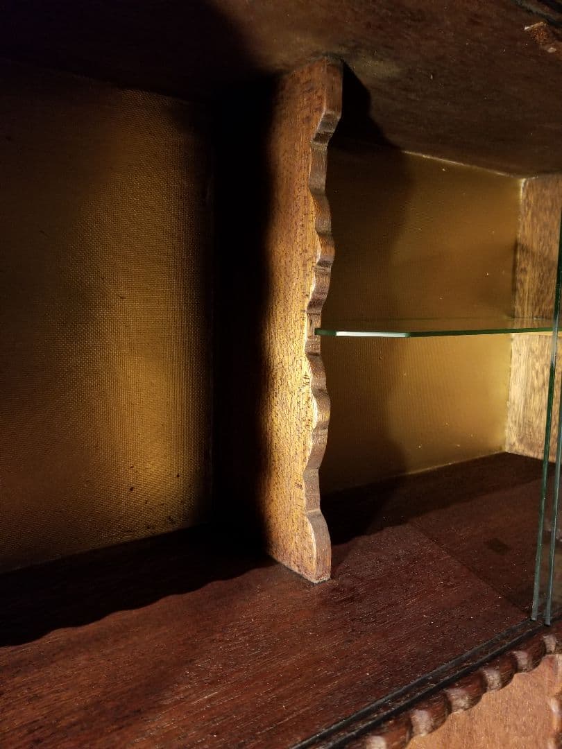 希少　アートモダン　硝子　バーレッグ　　ボビン　デザイン　ディスプレイ　シェフ