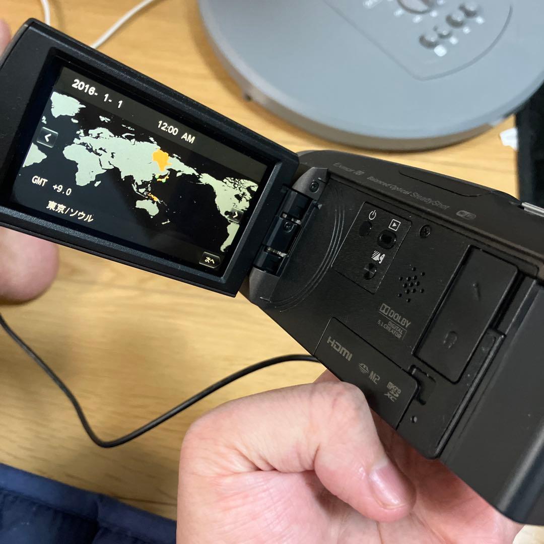 【動作確認済】SONY HDR-CX680 ハンディカム 本体