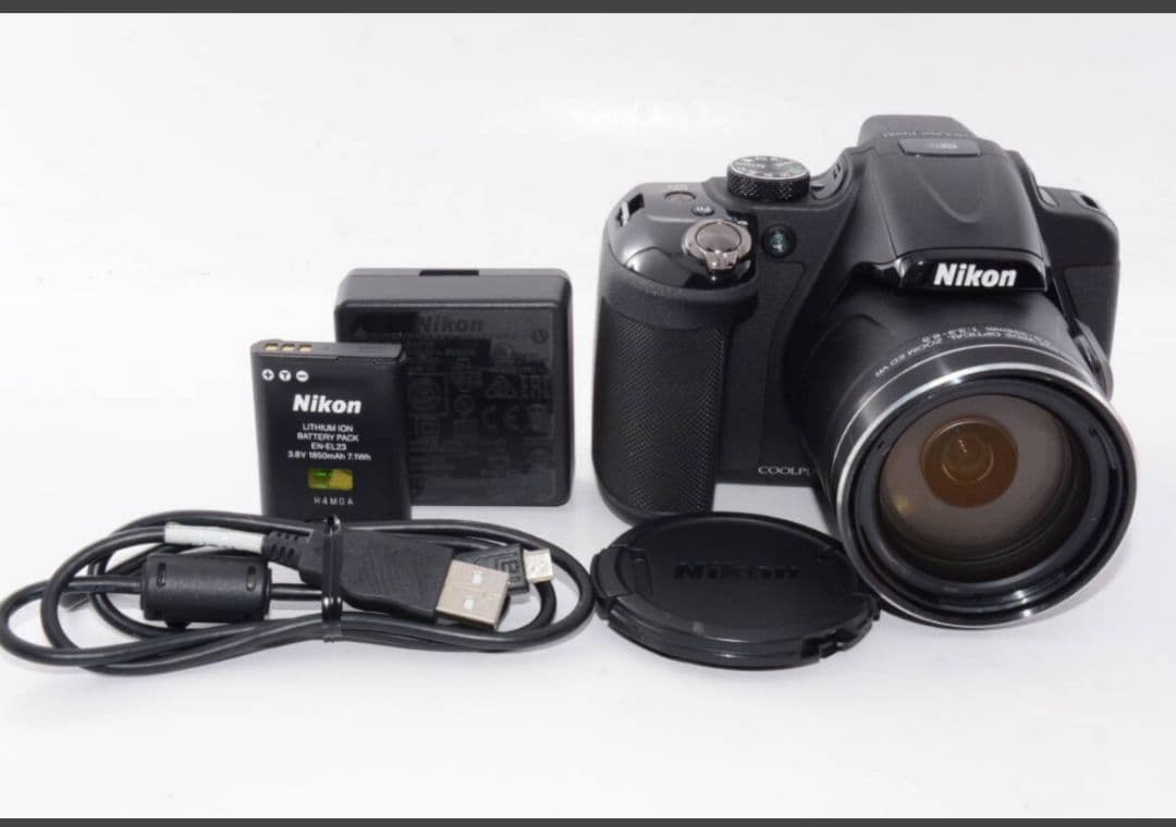 【動作確認済】Nikon COOLPIX P600 デジカメ｜60倍ズーム