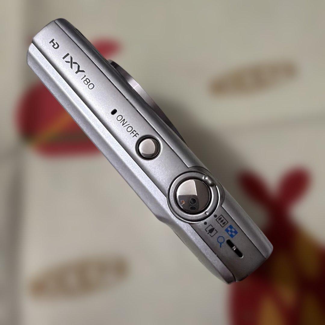 Canon IXY180シルバー コンパクトデジタルカメラ