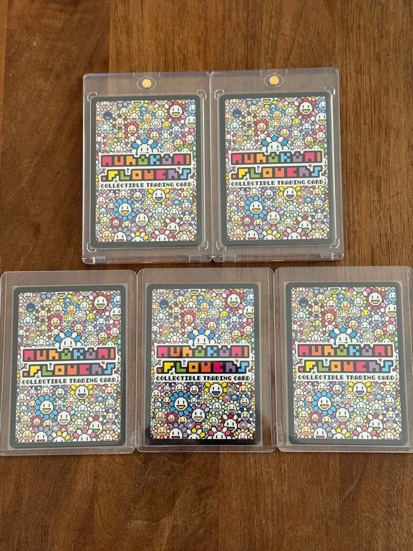 108 flowers NFT限定プロモ レアカード　UR2枚 SR3枚　村上隆