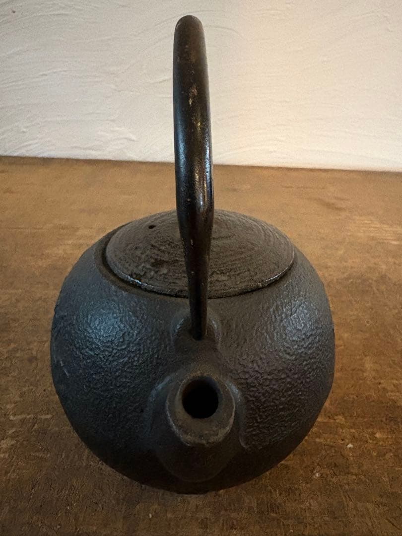 南部鉄器　鉄瓶　急須　梅