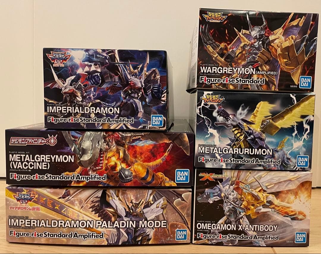 Figure-rise Standard Amplified デジモンセット