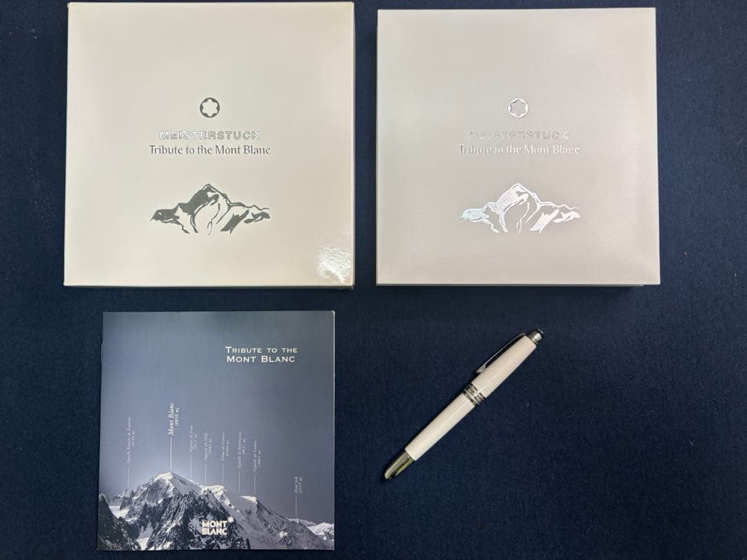 【美品】MONTBLANCモンブラン トリビュート・トゥ・ザ・モンブラン万年筆