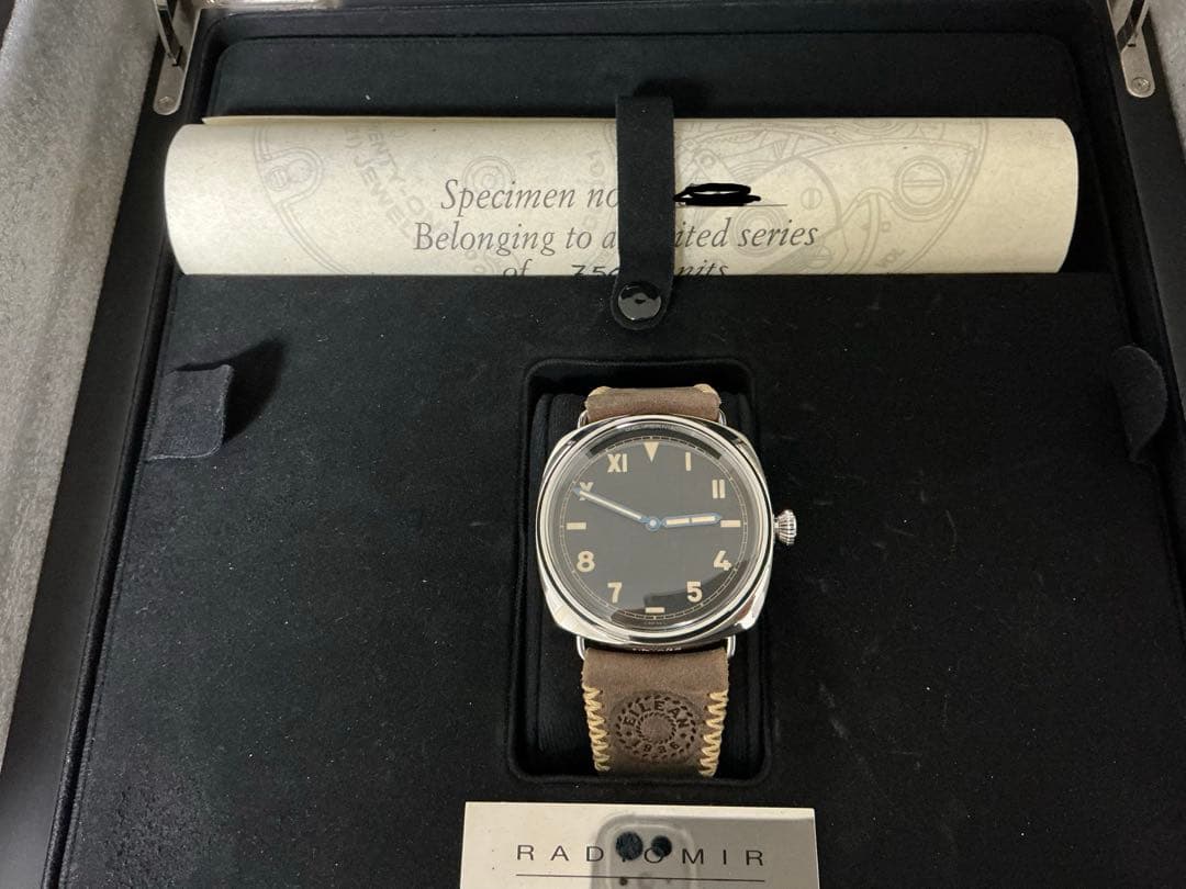 醤*電様 パネライ　ラジオミール カリフォルニア　3days 47mm 世界限定