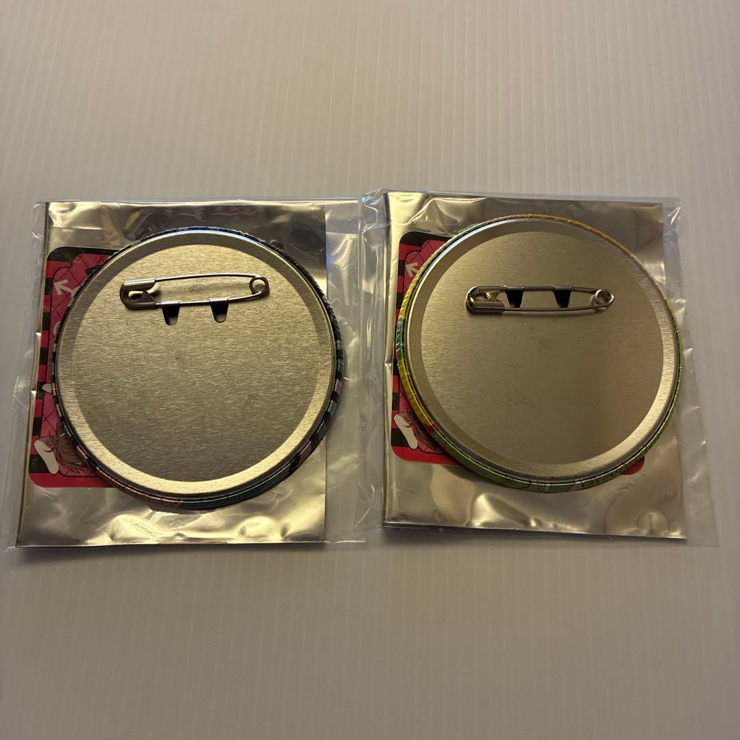 ヤリチンビッチ部 遠野　缶バッジ 2点