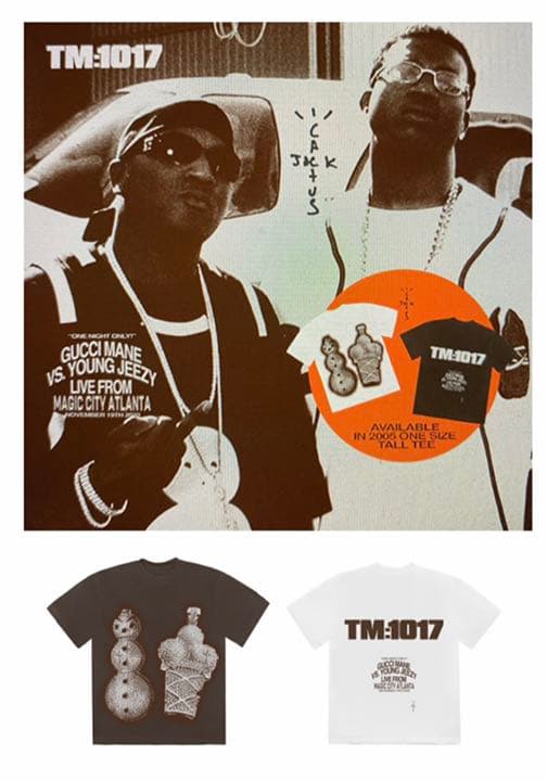 TravisScott CactusJack ×GucciMane ×Jeezy