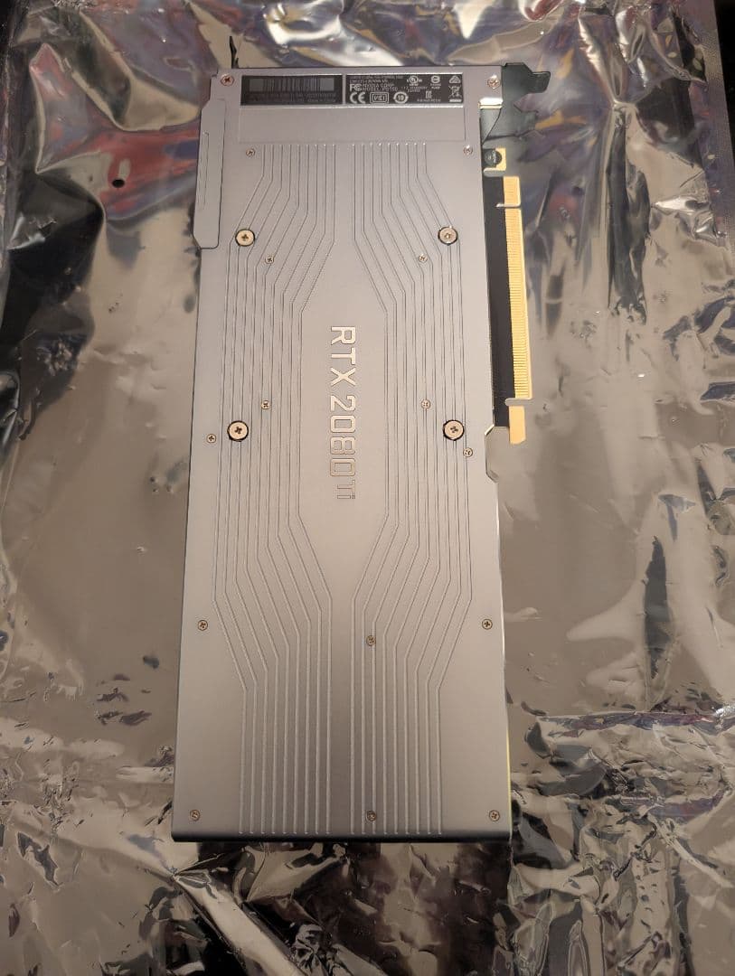 グラフィックボード・グラボ・ビデオカード NVIDIA RTX 2080 Ti Founders Edition