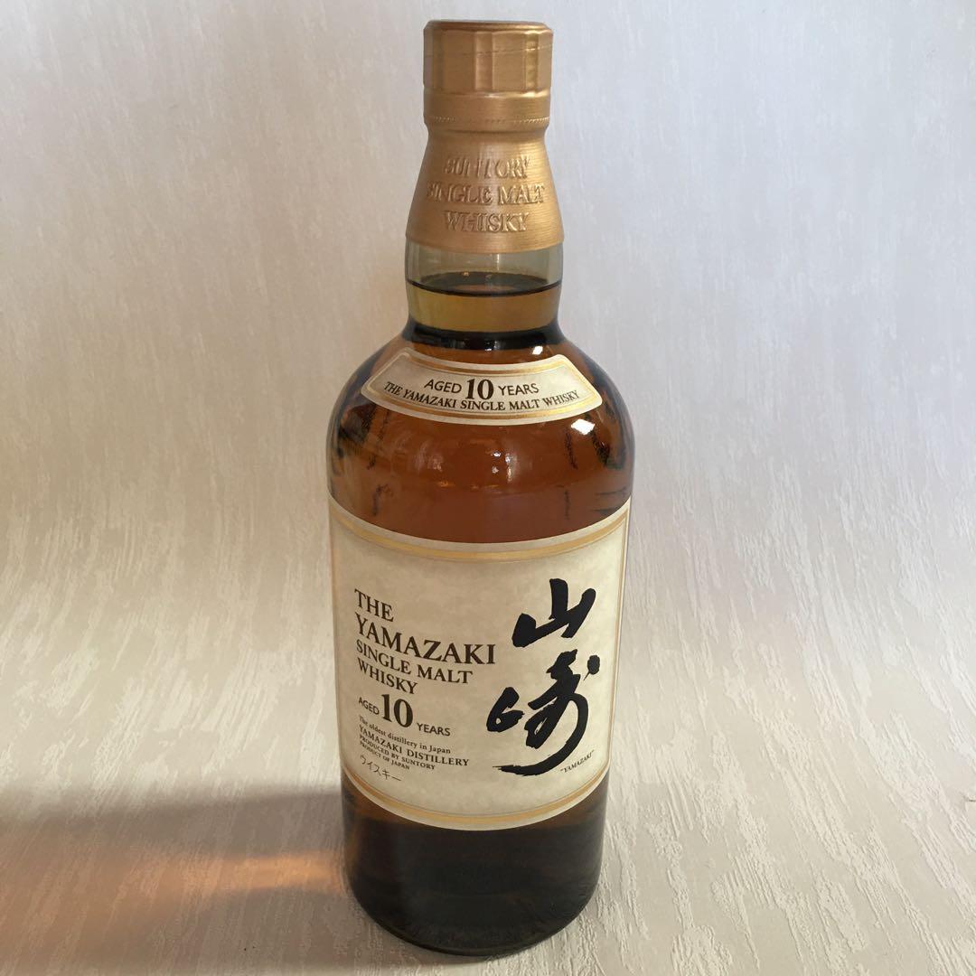 〈山崎〉10年　サントリーシングルモルトウイスキー