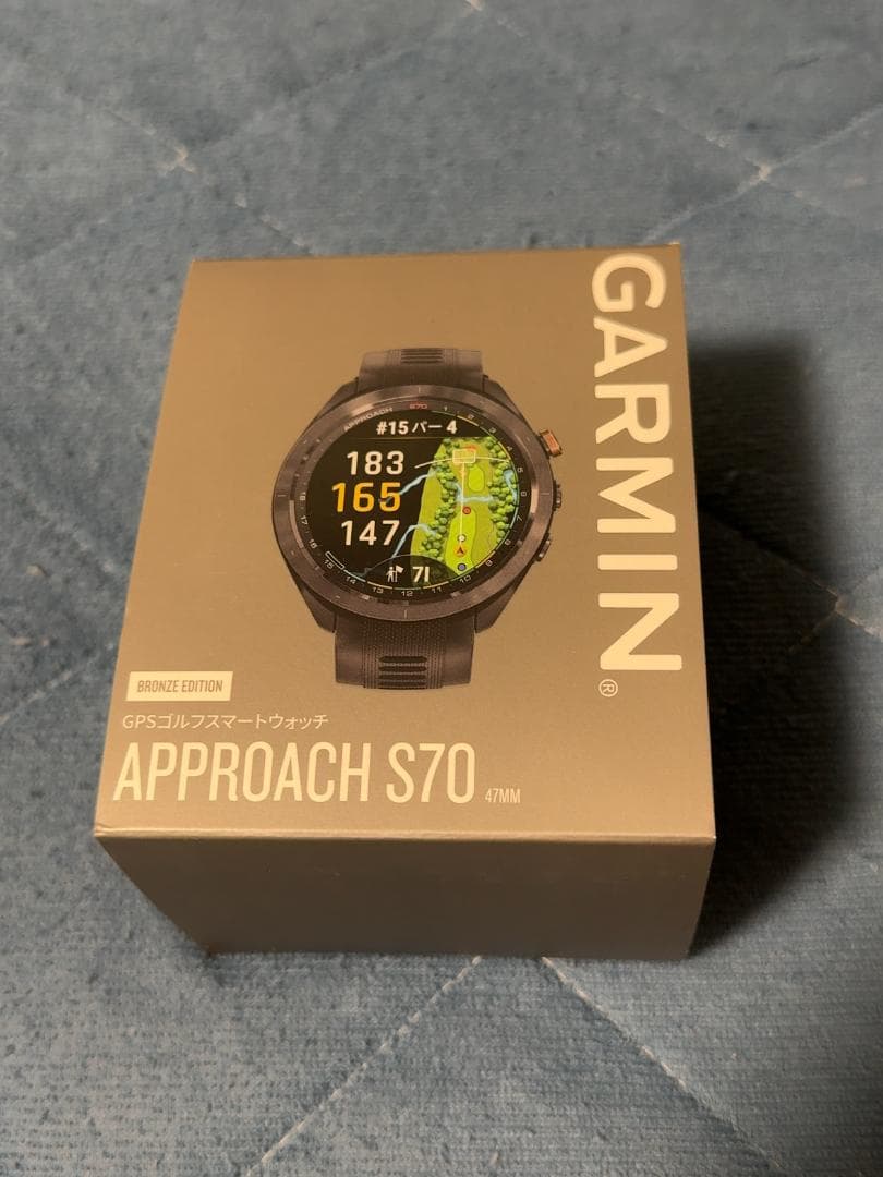 イブキング様用APPROACH S70 47ｍｍ GPSゴルフウォッチ ブロンズ