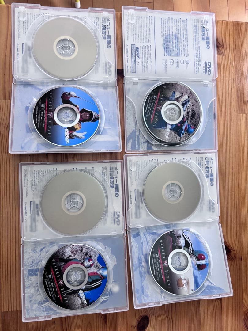 【レア】希少仮面ライダー1号・2号 BOX〈初回生産限定・DVD1〜8(16枚)