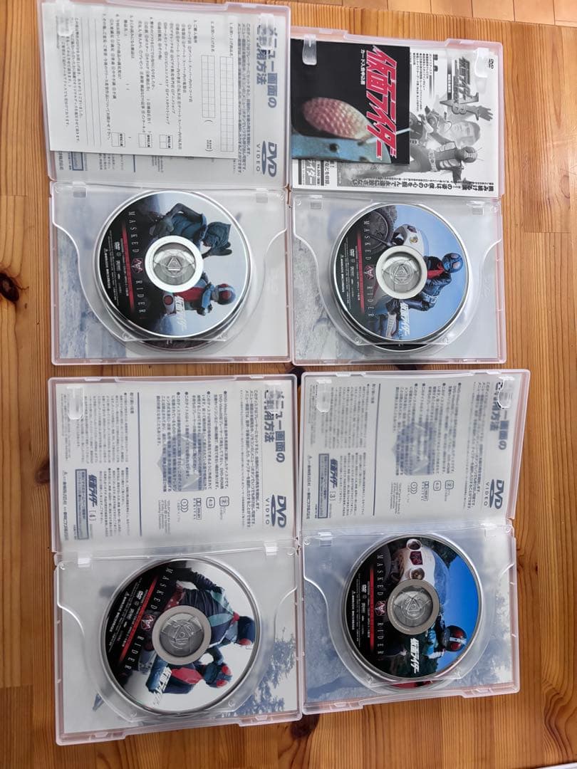 【レア】希少仮面ライダー1号・2号 BOX〈初回生産限定・DVD1〜8(16枚)