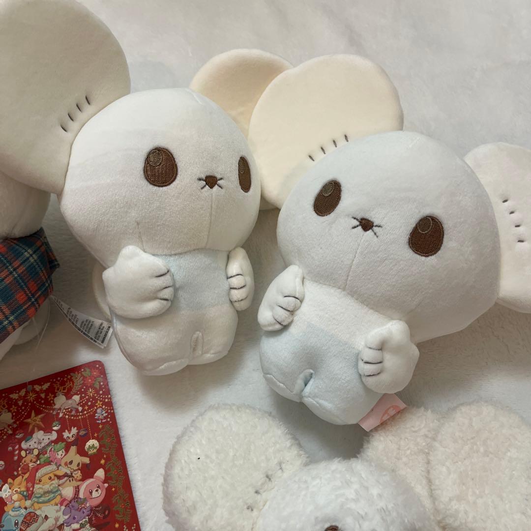 d*7様 ワッカネズミ イッカネズミ ぬいぐるみ ポケピース まとめ売り クリス