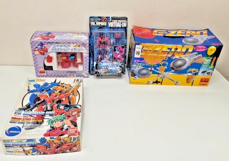 4点 ロックマン ラジコン バーチャロン 機動戦艦ナデシコ プラモデル