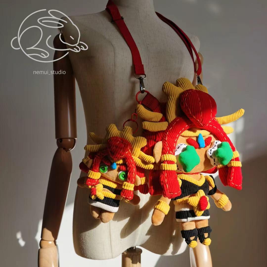 ゼルダの伝説 十字目（じゅうじめ）の手作りバッグ ルージュ