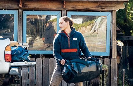 新品 ノースフェイス ダッフルバック ボストンバック 黒 95L 修学旅行