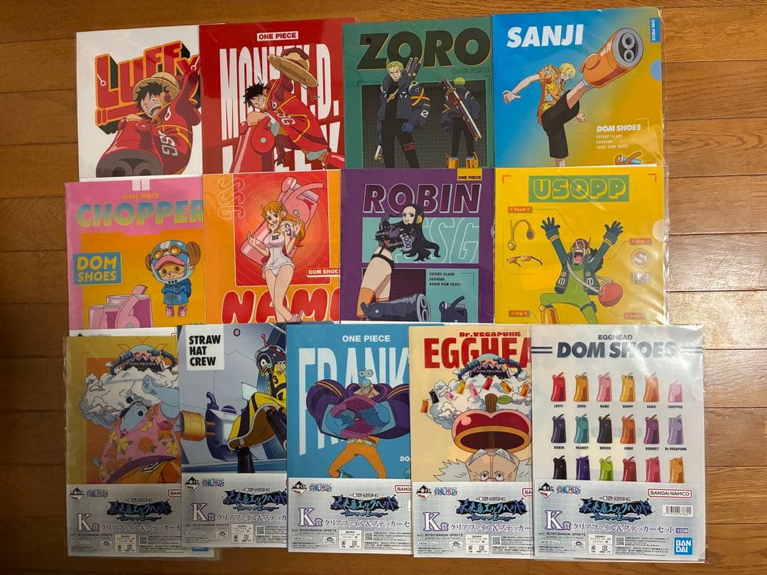 ワンピース一番くじエッグヘッドMASTERLISE EXPICEフィギュア全5点