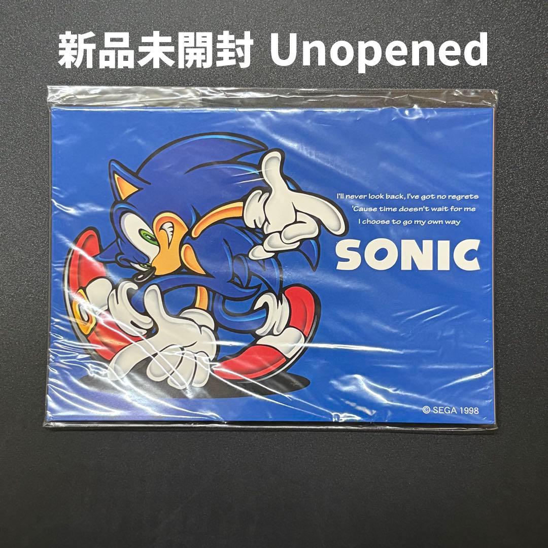 【新品未開封】1998年 限定品 セガ ソニックアドベンチャー ポストカード