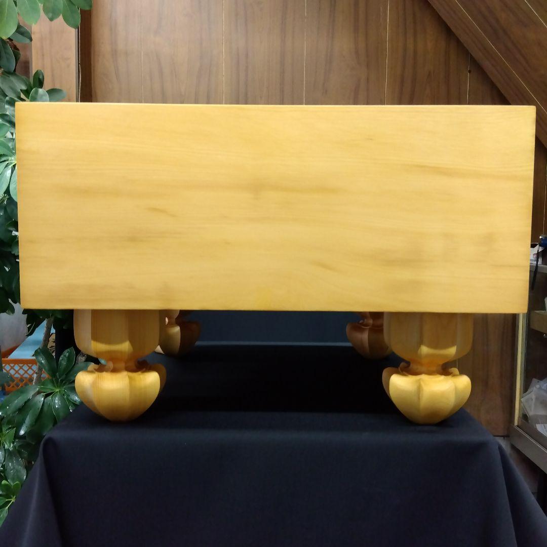 【国産　本榧　6寸碁盤　木表】