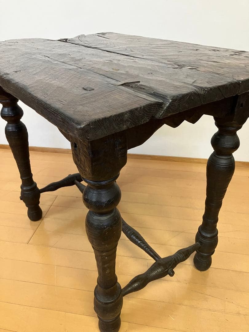 アンティーク/ヴィンテージ　テーブル　無垢材　古材　検】英国アンティーク