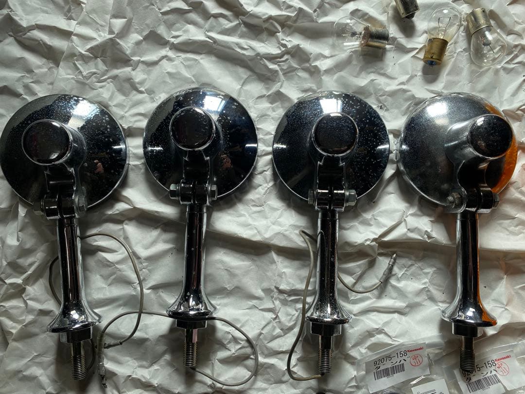 Z系 KZ900 Z1 Z2 ウインカー　セット　中古