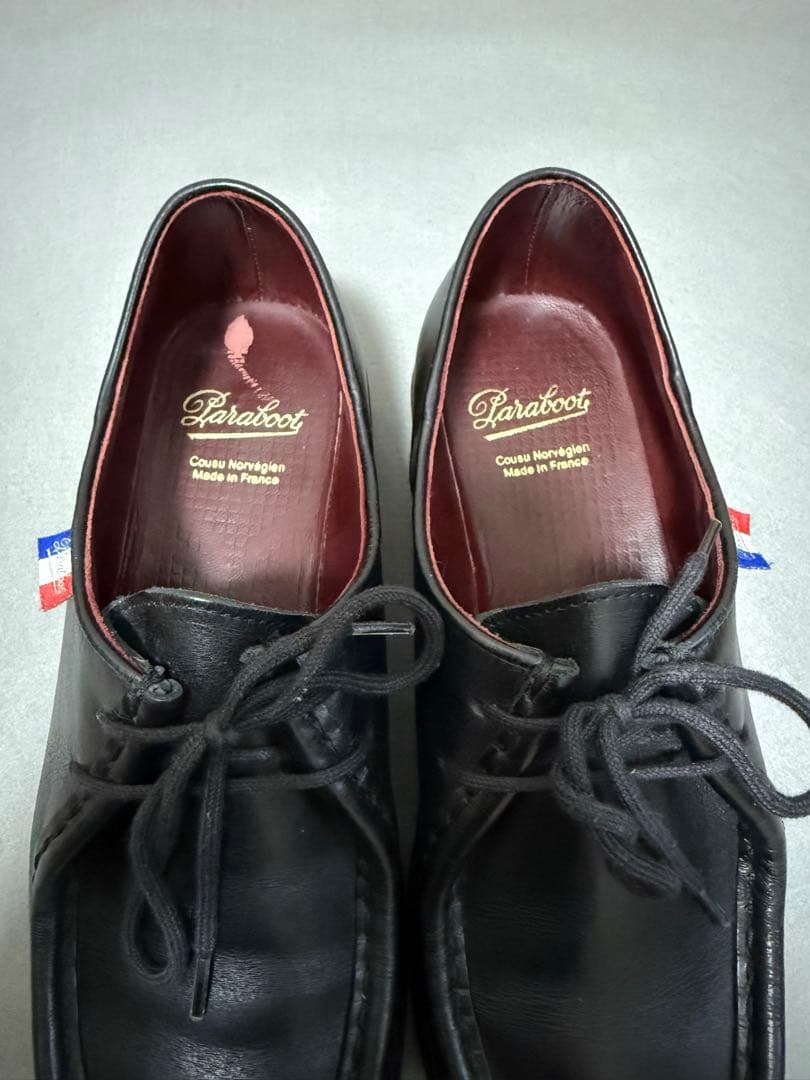 美品 Paraboot MICHAELパラブーツ　ミカエル　トリコタグ 40.5