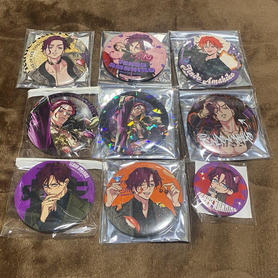 き*○様 カリスマ 天堂天彦 缶バッジ