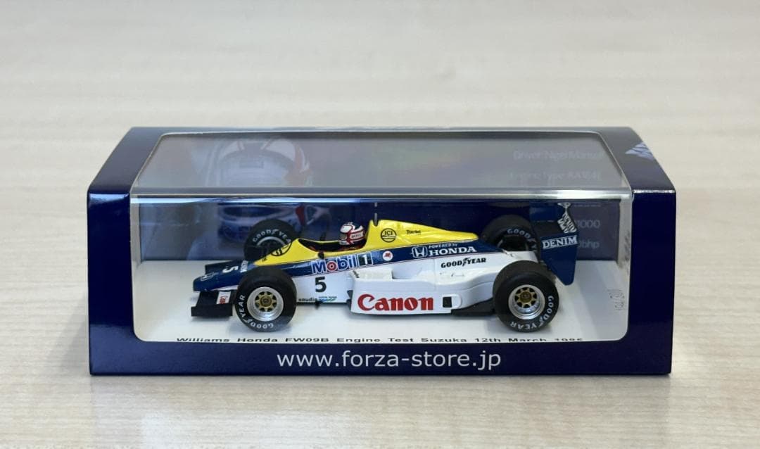1/43 スパーク forza-store特注 ウィリアムズ ホンダ FW09B
