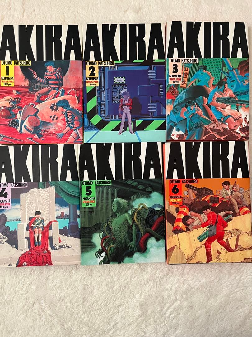 AKIRA 全巻セット 1-6 大友克洋