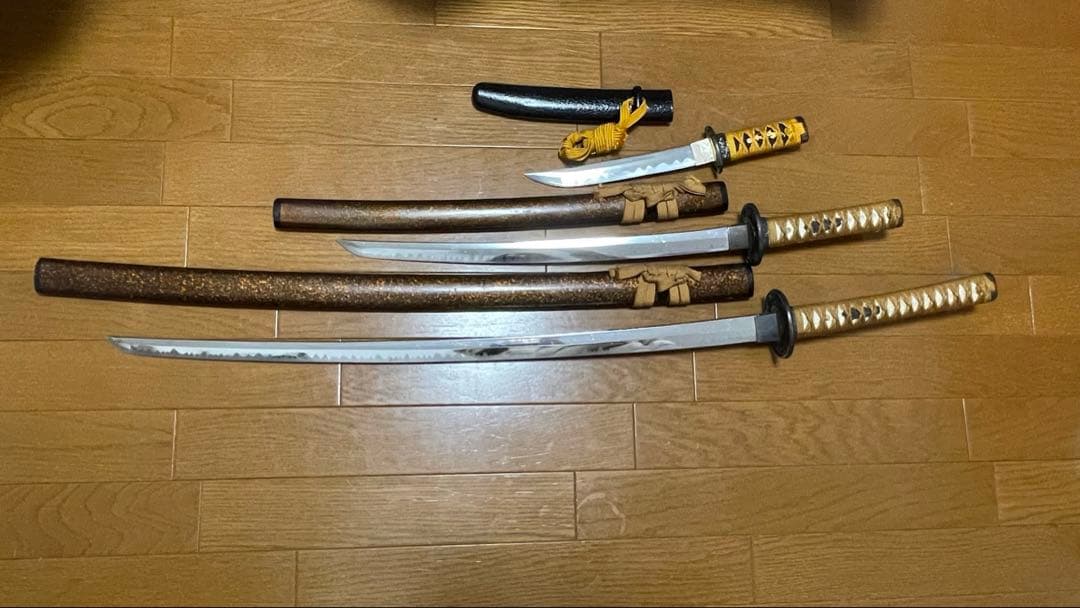 金属製模造刀3本セット