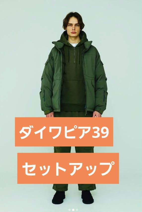 DAIWA PIER39 スウェットセットアップ M/S オリーブ ダイワピア