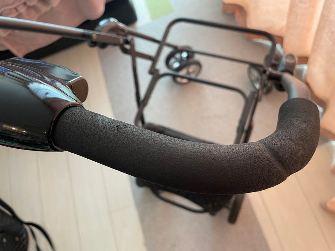 天使のカート　L 小物付き　ブラックキルト　黒 ペットカート