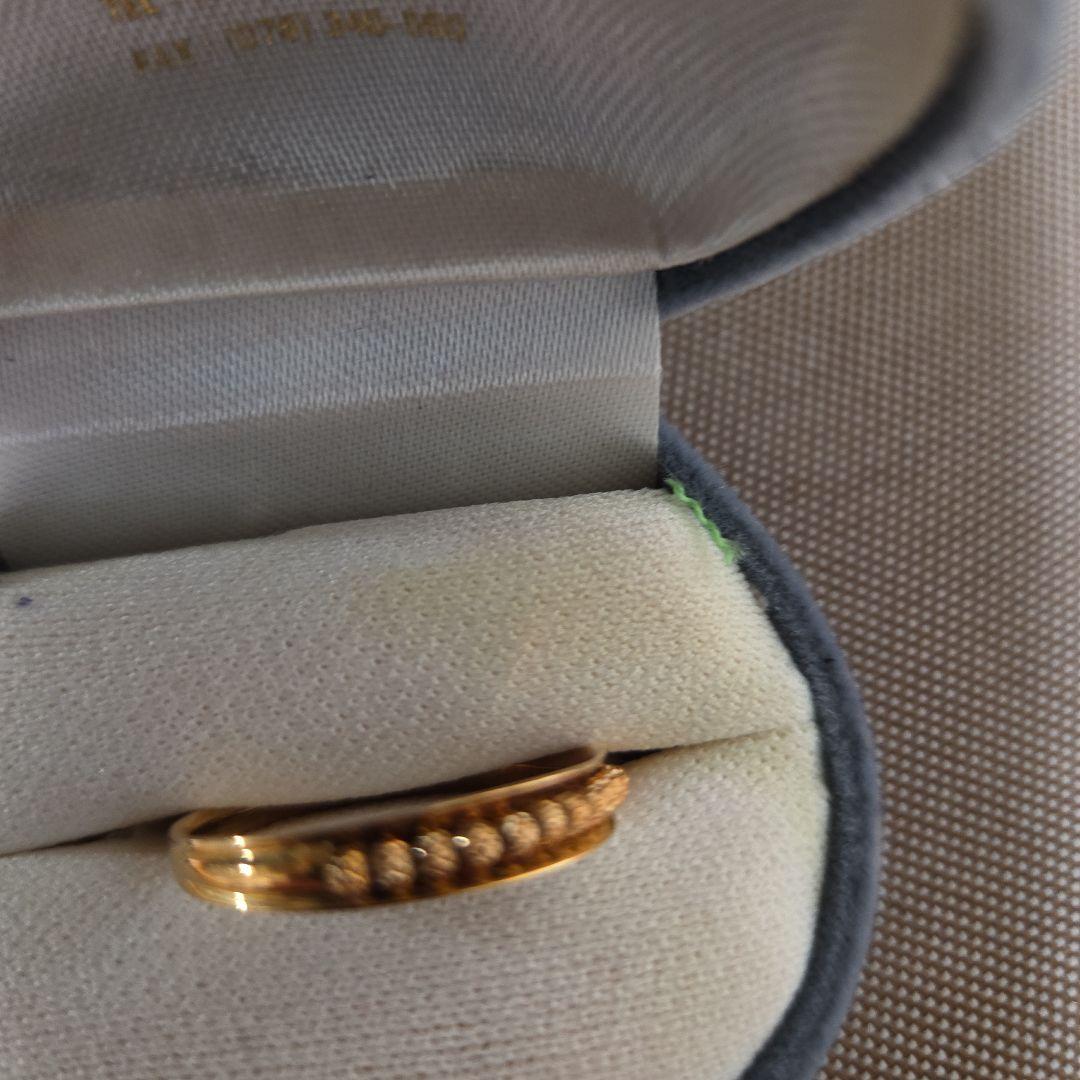 18K 総量3g デザイン リング