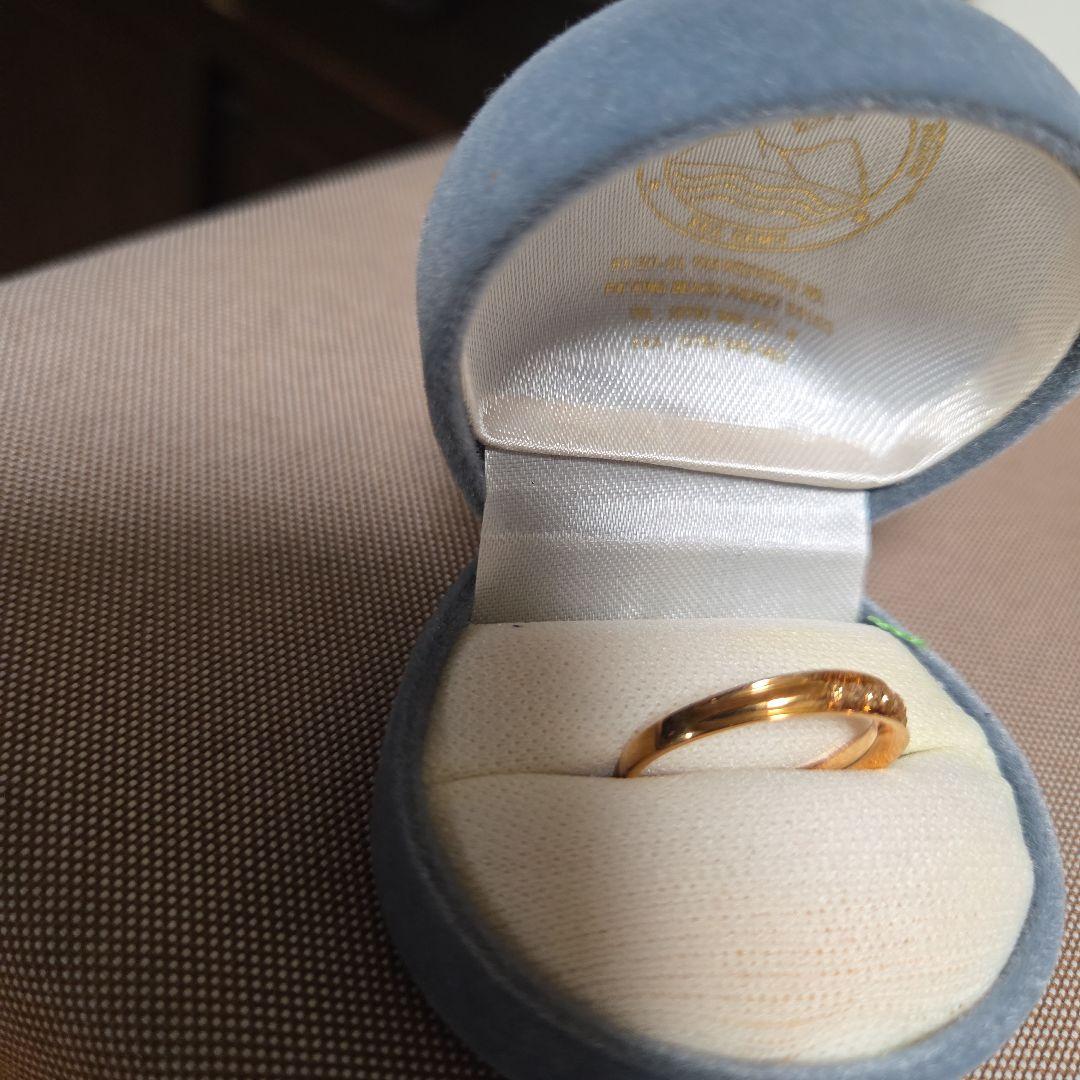 18K 総量3g デザイン リング