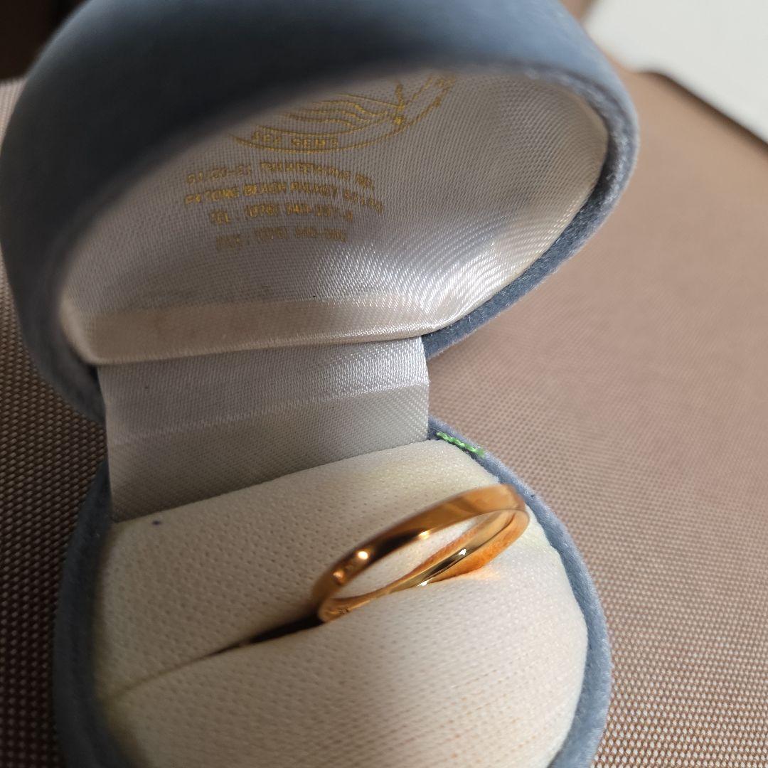 18K 総量3g デザイン リング