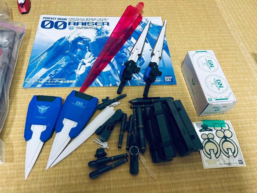 pg ダブルオーライザー 完成組立済