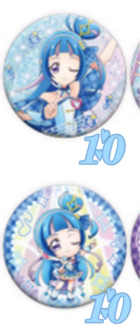 プリキュア キミとアイドルプリキュア LIVE缶バッジ キュアウインク