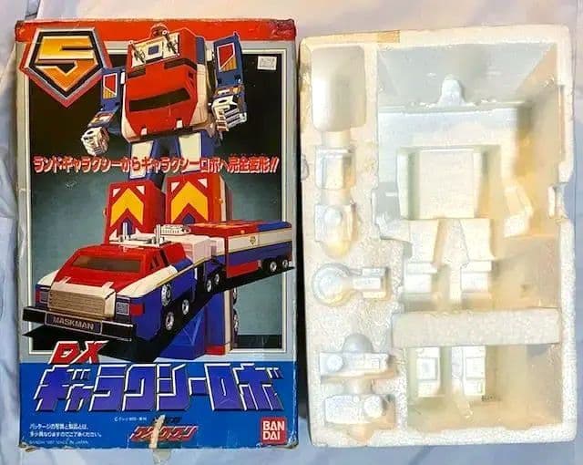 DXギャラクシーロボの箱とスチロフォームのみ ( 空箱 )