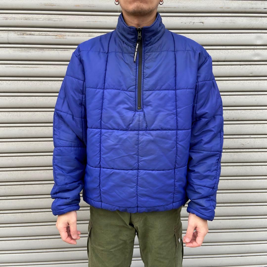 Cherry 90s☆POLOSPORT☆ラルフローレン☆リバーシブルパフ