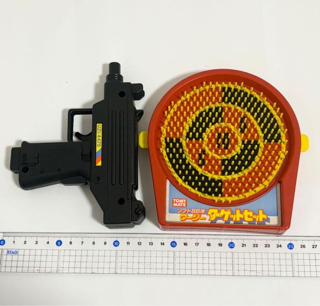 TOMYMATE ソフトBB弾ウージーターゲットセット ピストル UZI4475