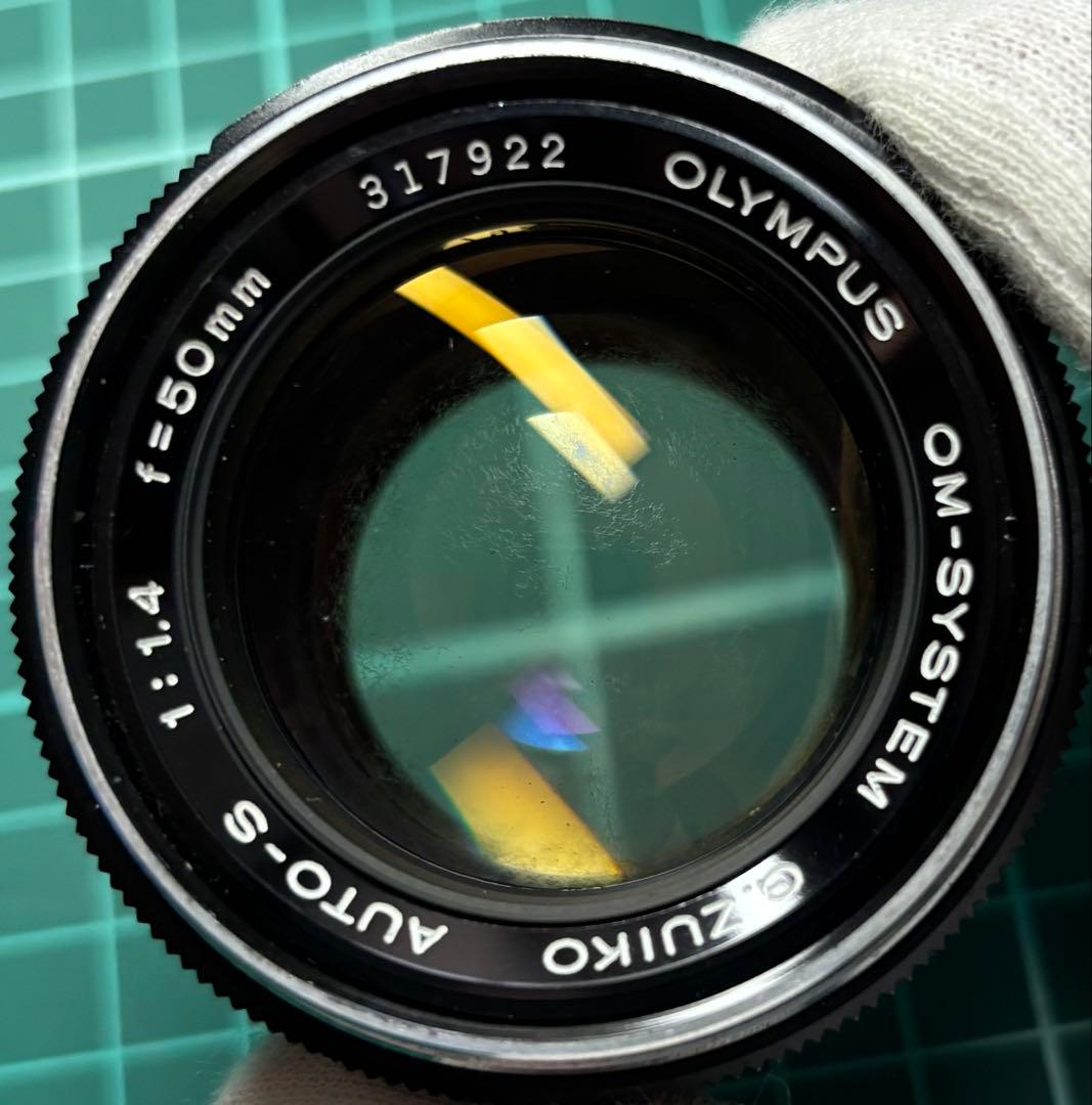 実用品★ OLYMPUS OM-1 + ★ 標準レンズ 50mm F1.4