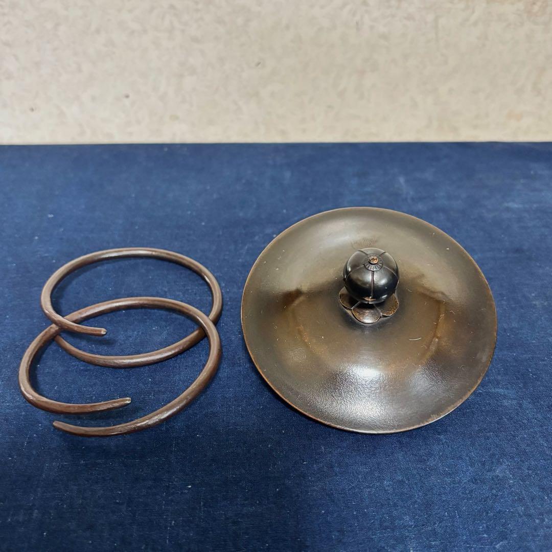 人間国宝高橋敬典造茶釜 野々田製電熱器一体型面取風炉 敷板 茶道具