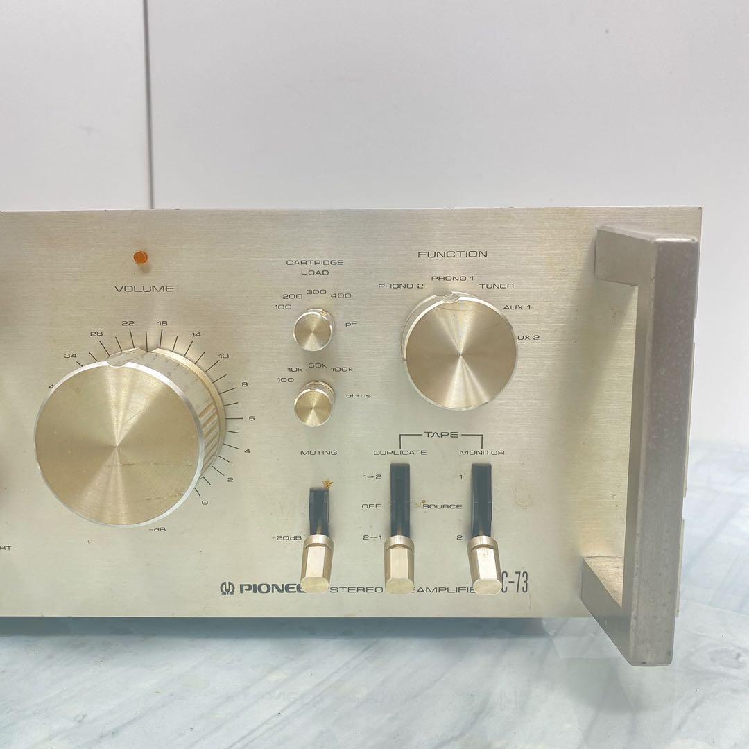 パイオニア　Pioneer c-73 アンプ