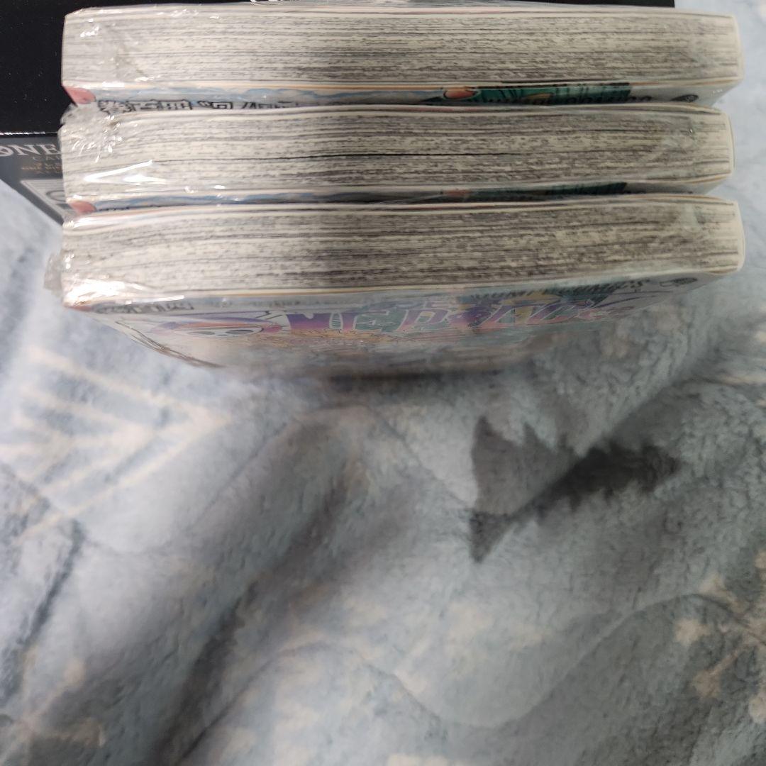 【新品未開封】ワンピース ONE PIECE 104巻 初版 シュリンク付き3冊