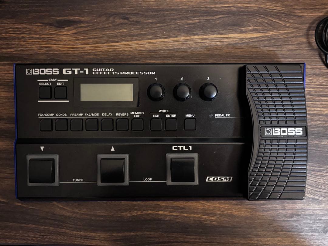BOSS GT-1 マルチエフェクター 電源アダプタ付き