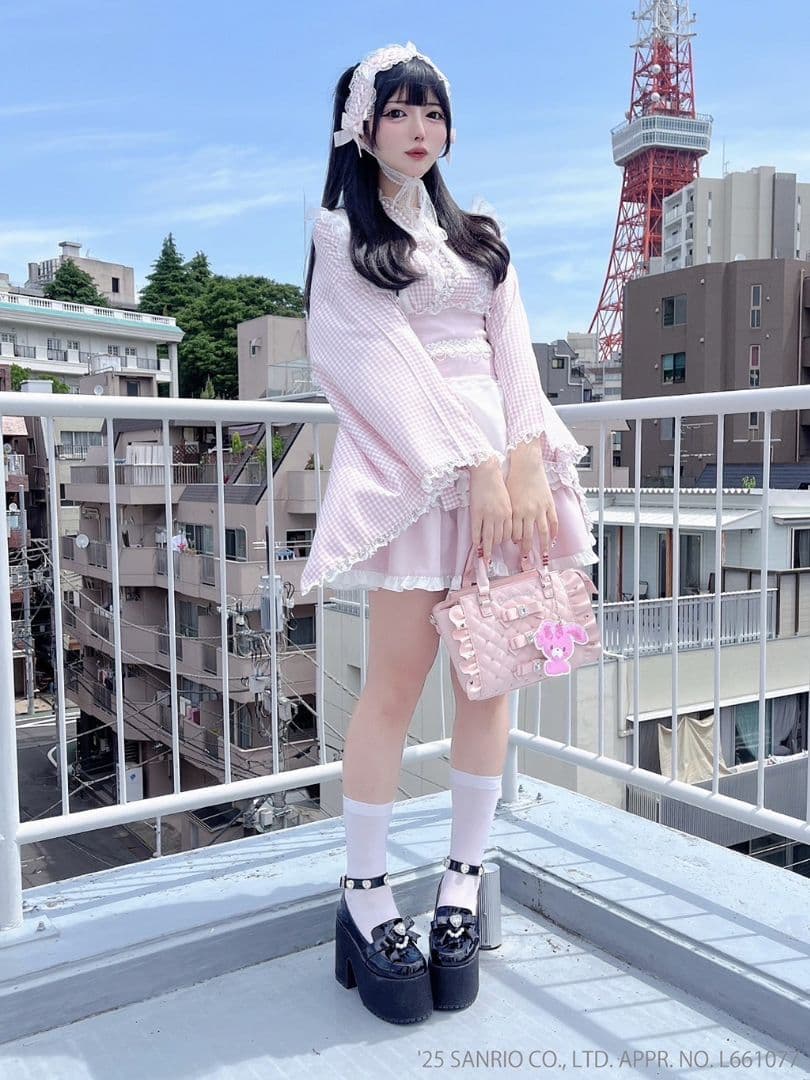 Ank Rouge ギンガムメイド浴衣ドレス